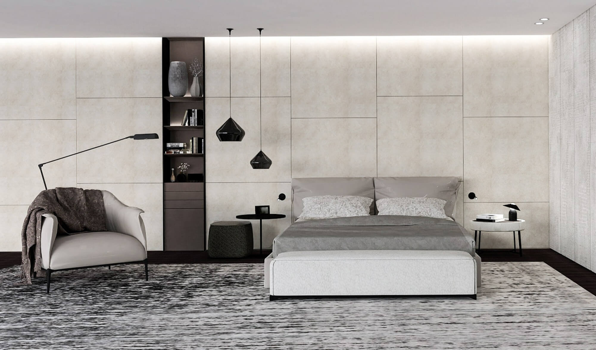 חדר שינה מודרני יולי אליוחין